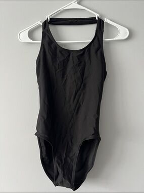 Women's Halter Black Scoop Neck Bodysuit